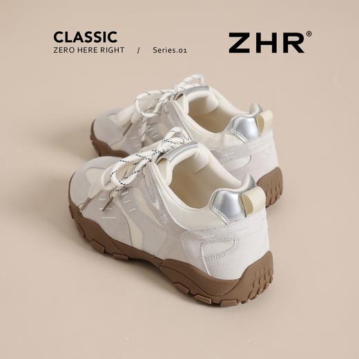ZHR则则经典复古撞色阿甘鞋女春季新款潮流轻便休闲鞋百搭德训鞋 商品图0