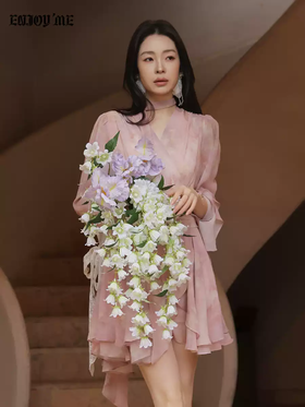 【门店同款】ENJOY春季“柔光芳序”花漾琉璃仙女裙 169694984