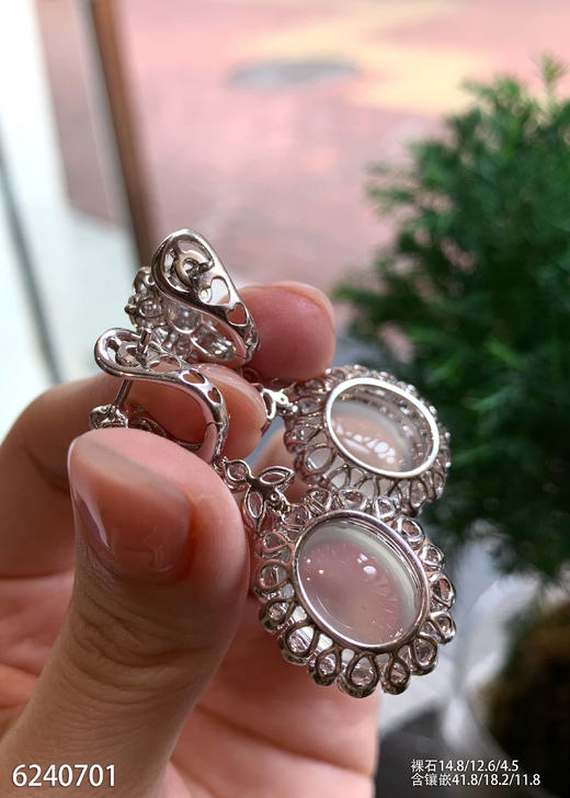 6240701，蛋面耳坠。具体价格微信咨询 商品图5