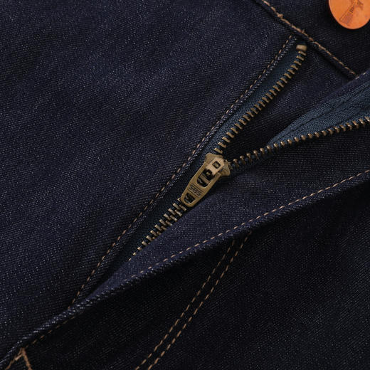 GXG男装【含桑蚕丝】26夏季经典原色水洗松紧腰男式直筒牛仔裤K&C 商品图9