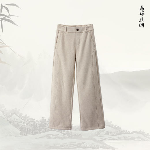 NANSONGSILK/NS新中式90白鹅绒保暖防寒鹅绒裤子B16B54226Z南宋 商品图9