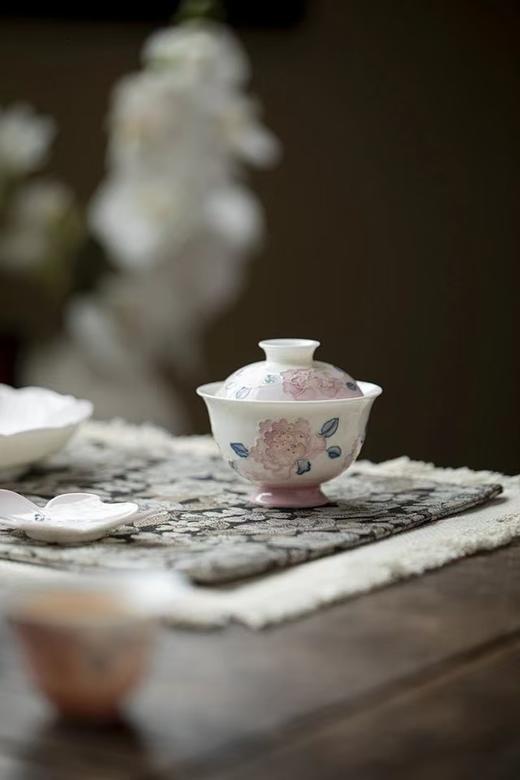 积分兑换 | 粉芳华盖碗90ml 商品图2