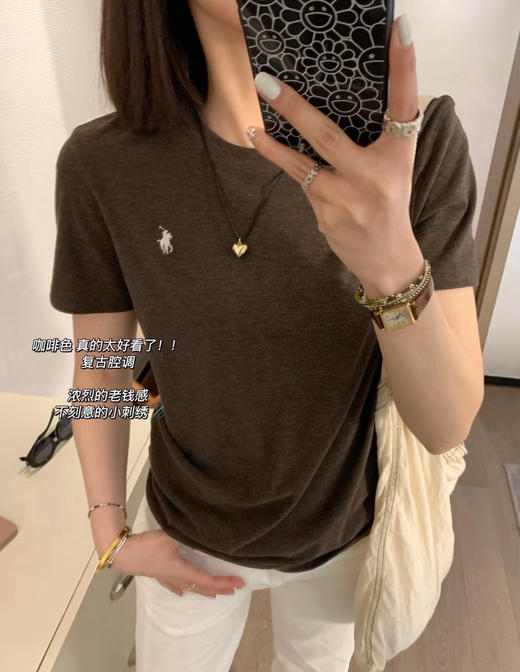 马年小马polo磨毛面料短袖T恤 商品图0