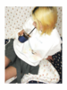 Kaiy Xiao 兔耳美人鱼印花加绒卫衣 商品缩略图0