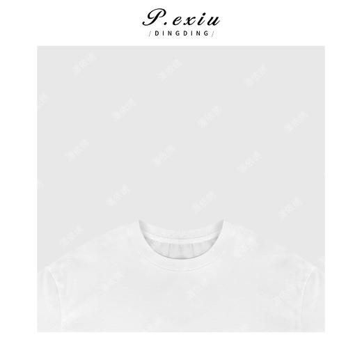 04-3潘依绣丁丁宠粉韩版简约圆领短袖连衣裙Q47881 商品图2