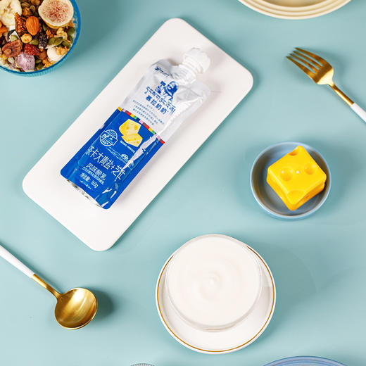 【光明&小西牛】青海常温酸奶茶卡盐湖大青盐芝士网红酸奶160g*10 商品图4