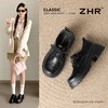 ZHR则则复古厚底5cm增高粗跟乐福鞋2026春季新款轻便通勤百搭单鞋 商品缩略图0