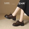 ZHR则则复古厚底5cm增高粗跟乐福鞋2026春季新款轻便通勤百搭单鞋 商品缩略图9