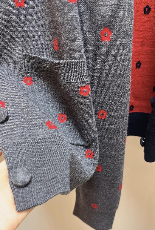 新品直接亏杀 小禾 女士 马上封侯 绵羊毛针织开衫 紧密纺 双面织 商品图11