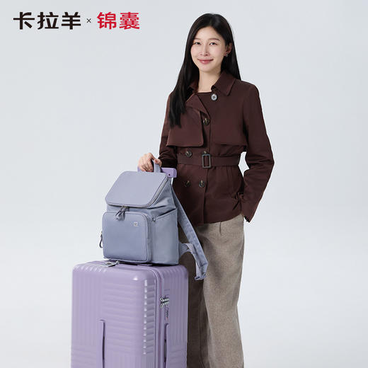 卡拉羊X锦囊多功能大容量商务通勤双肩包轻便电脑双肩包CN5232L 商品图9