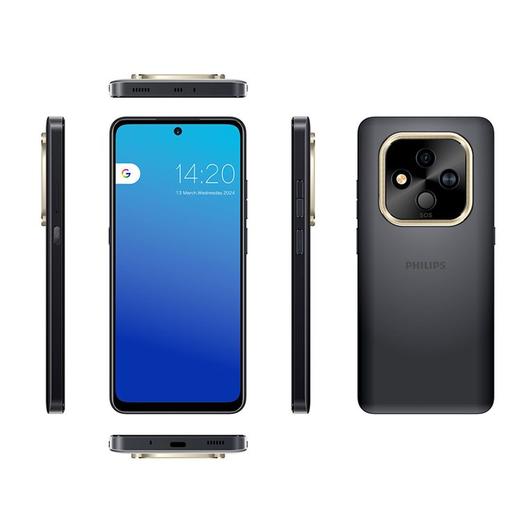 272519飞利浦一键大屏智能老人手机 商品图0