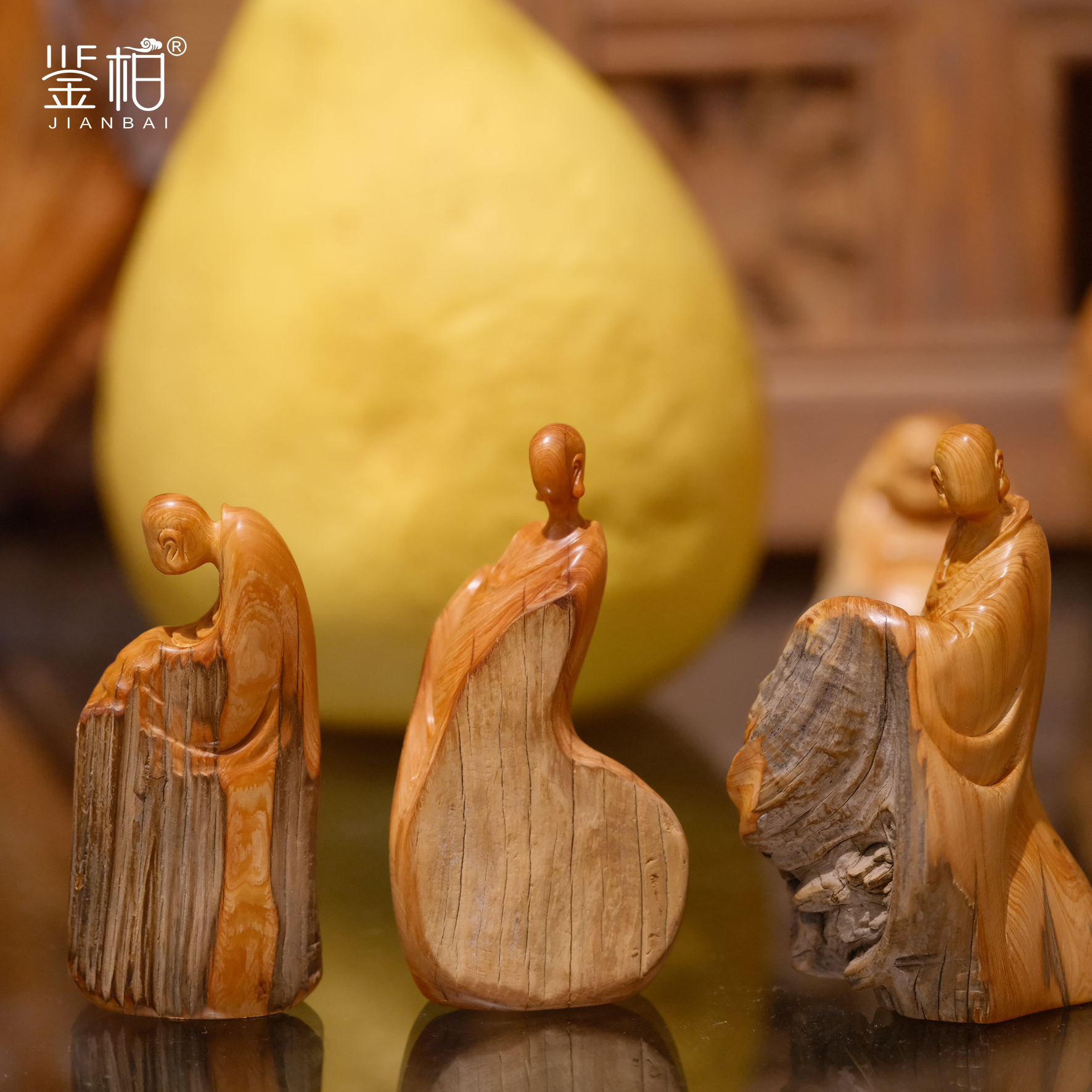 「鉴柏」崖柏无相佛