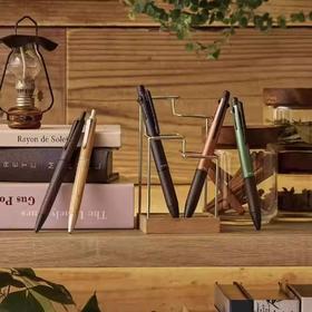 日本UNI三菱PURE MALT橡木杆圆珠笔