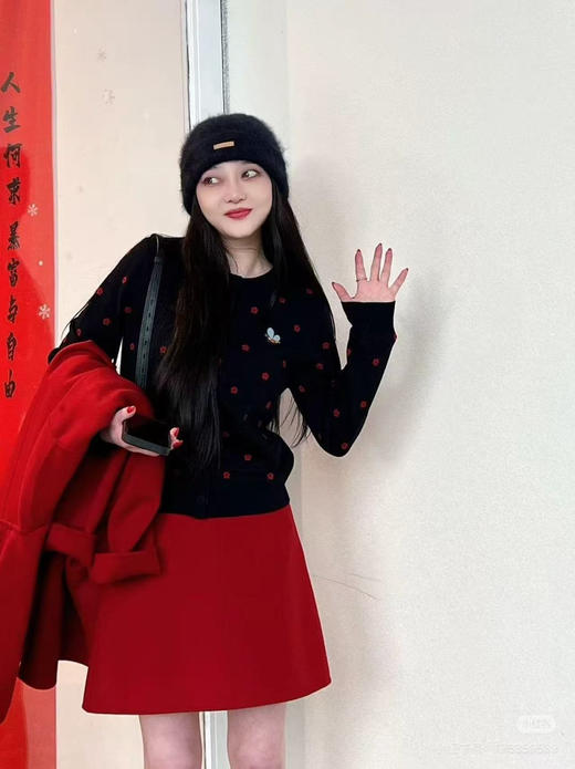 新品直接亏杀 小禾 女士 马上封侯 绵羊毛针织开衫 紧密纺 双面织 商品图5