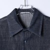 SDSA男士春夏新款痞帅男装潮牌复古百搭翻领牛仔衬衫时尚简约衬衣 商品缩略图2