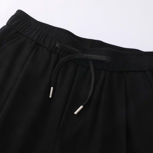 GXG男装26春季时尚弹力松紧腰抽绳舒适亲肤男式直筒休闲长裤K&C 商品图4