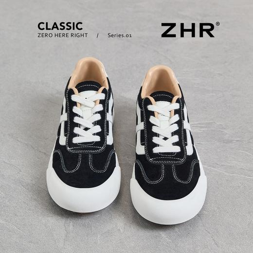 ZHR复古帆布鞋女2026春季新款百搭ins学生休闲鞋透气内增高运动鞋 商品图1