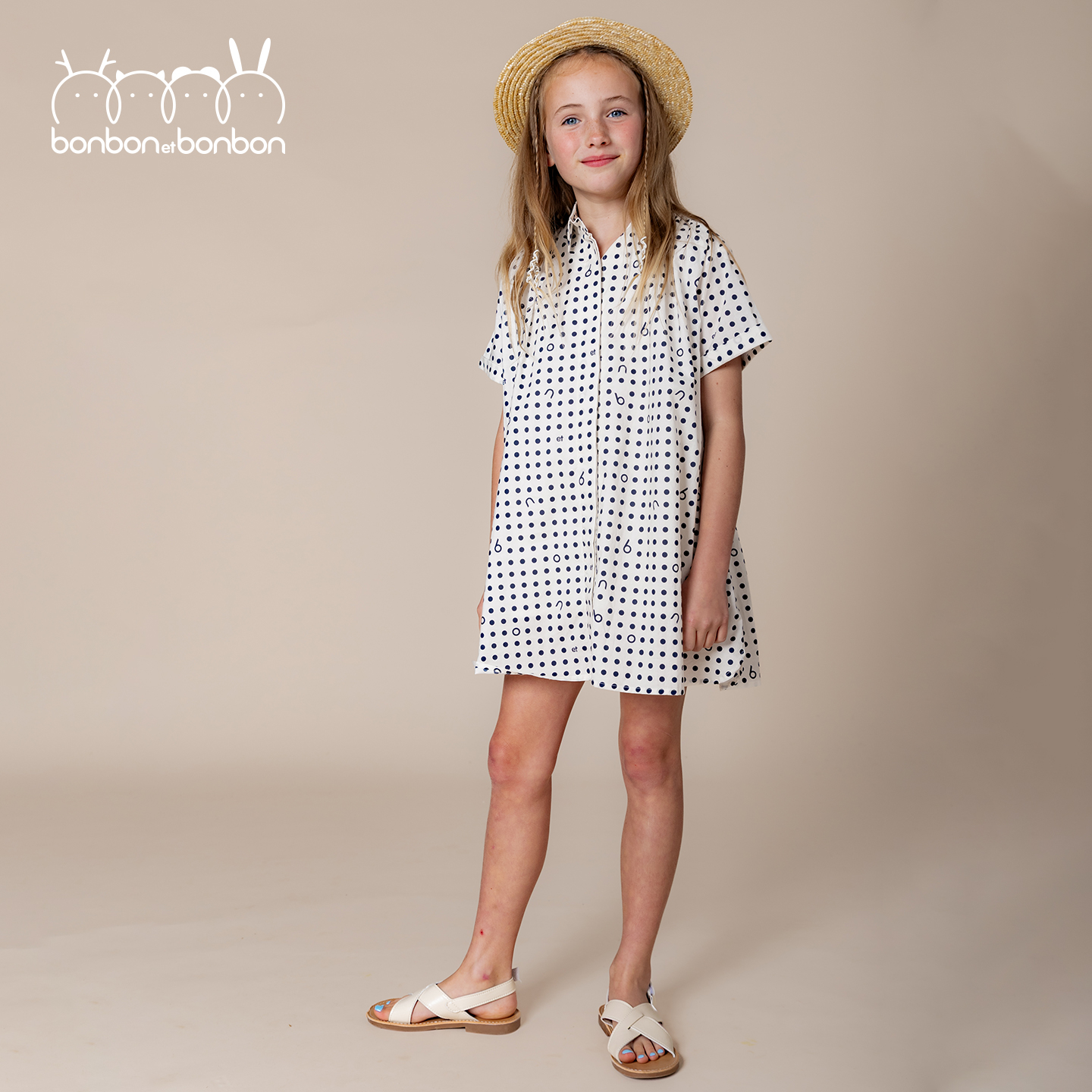 气质翻领印花衬衫裙