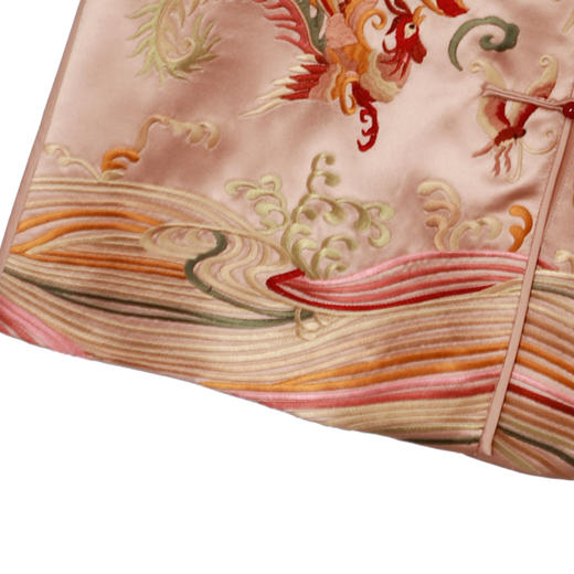 NANSONGSILK/NS新中式立领国风盘扣新中式重工刺绣马甲M1D536101Y南宋 商品图6