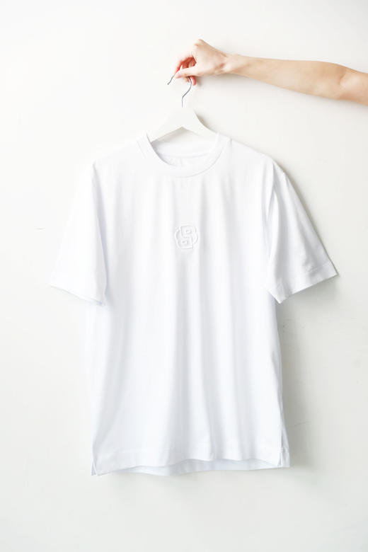 浮雕工艺tee，刚出口西德。基础款正肩宽松圆领半袖儿t恤E012960 商品图11