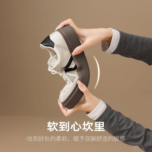 ZHR则则复古休闲撞色德训鞋2026春季新款舒适百搭超轻软底休闲鞋 商品图5