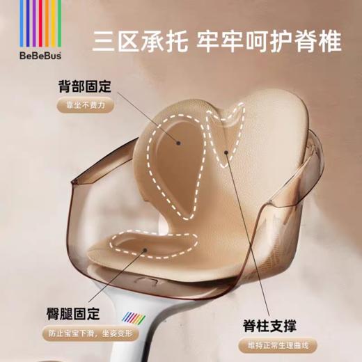 BeBeBus宝宝餐椅花瓣餐椅儿童成长椅婴儿学坐家用座椅多功能吃饭 商品图1