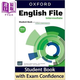 【中商原版】牛津中学英语口语教材 英语档案第五版学生书含电子资源 中级B1 English File 5th ed Intermediate Student Book