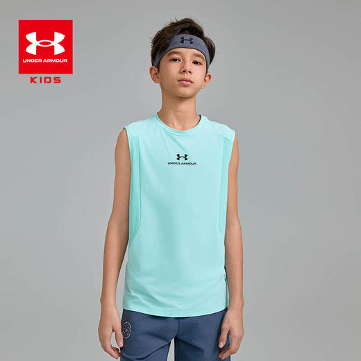 【特惠福利】UnderArmour安德玛男女童速干背心252116112 商品图5