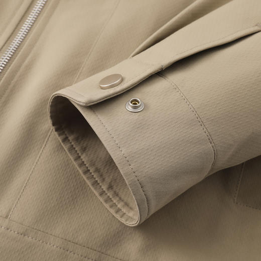 GXG男装26春季日常通勤简约百搭挺括垂顺宽松休闲男式翻领夹克K&C 商品图8