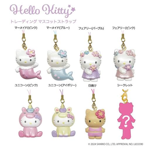 日本三丽鸥Sanrio盲盒挂件独角兽花仙子KT 商品图0