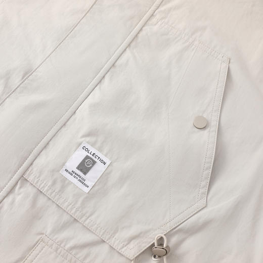 GXG男装26春季日常通勤户外山系工装宽松休闲男式中长款翻领风衣K&C 商品图7