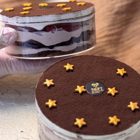 星星千层碗（车厘子+草莓夹心巧克力奶油）