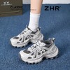 ZHR【厚底6cm】复古老爹鞋春季小个子内增高休闲鞋渔网透气运动鞋 商品缩略图0