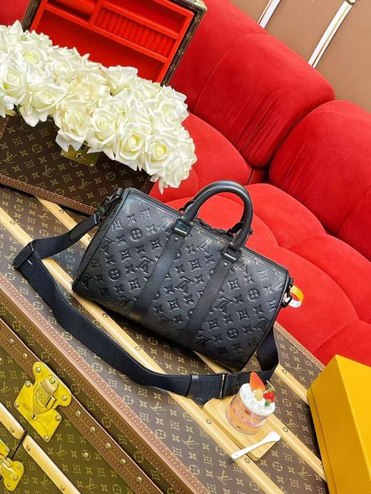 驴家 keepall 35 全皮压花 M22765（JPH） 商品图2