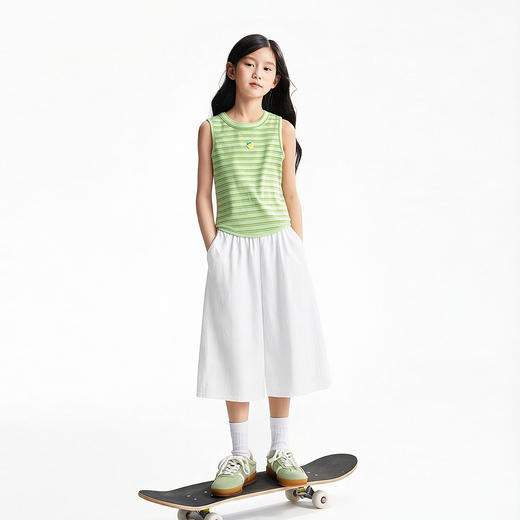 女童全腰七分裤夏季新款安奈儿童装EG626717 商品图3