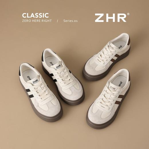 ZHR则则复古休闲撞色德训鞋2026春季新款舒适百搭超轻软底休闲鞋 商品图6