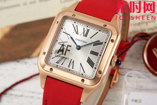 AF卡地亚山度士杜蒙系列 桑托斯大号 中性腕表 成熟魅力之典范 表盘尺寸43.5X31.4mm 小手腕男生福音 商品图1