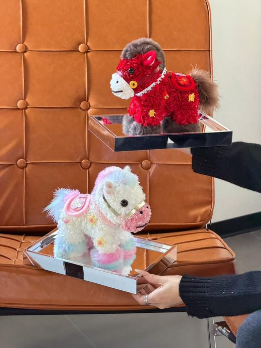 情人节生日春节高端定制永生花福气小马 商品图6