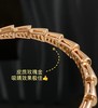 独家对版CNC数控精雕 精工高定 宝格丽BVLGARI SERPENTI系列 蛇形满钻手镯 玫瑰金显温柔显肤色、上手很显手细，又显气质✅单戴叠戴都好看，最重要的是很闪✨ 商品缩略图4