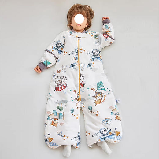 裁缝学苑TQ194婴儿睡袋纸样儿童加厚儿童分腿二合一防踢被童装样板 商品图4