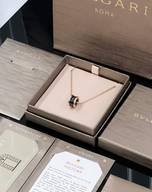 独家对版CNC数控精雕 精工高定 宝格丽BVLGARI B.zero系列陶瓷项链 每个女生都绕不开的一款，万年经典百搭 随意入不出错~ 商品图4