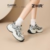 ZHR【增高4cm】厚底银色老爹鞋2026春季新款网面透气运动休闲鞋女 商品缩略图8