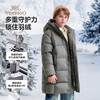 【英氏】【黑金2.0鹅绒】【110-175】男女童加厚保暖中长款鹅绒服羽绒服 商品缩略图4