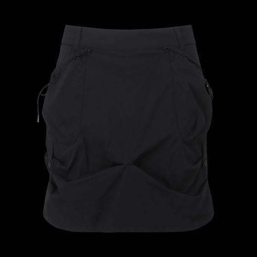 St家新款女士松紧腰女装中长款半身裙来啦！上身就是sporty酷girl！宽松裙版包容性强，修饰的腿更加修长，喜欢她散摆的打褶，灵动散发着活力！ 商品图3