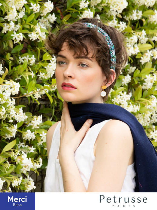 Petrusse 贝图丝 EVE SERRE-TETE TRESSE 秘林幽梦系列 真丝发箍 商品图8