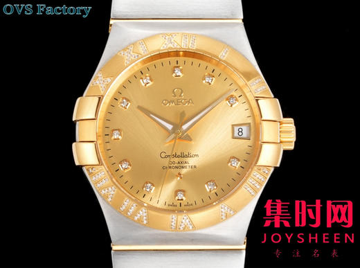 经典传承，卓越新生——欧米茄OVS星座情侣系列 罗马圈钻刻款 男士腕表 表径38mm 商品图2