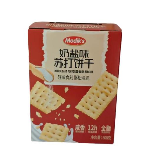 Modik's牌 奶盐味苏打饼干508g/盒 商品图0
