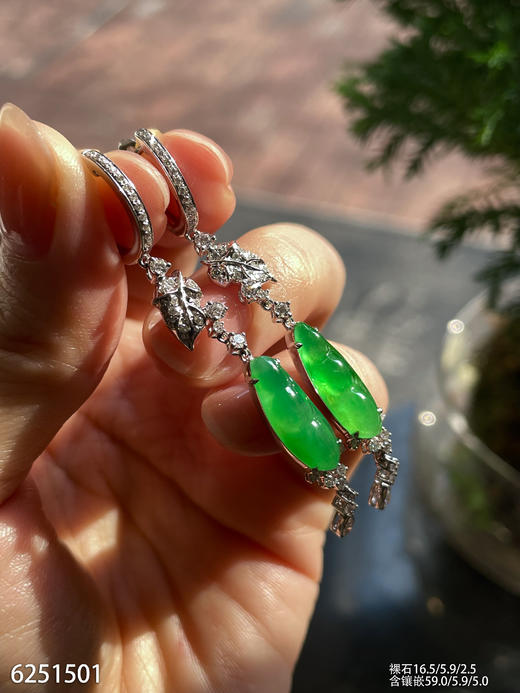 6251501，福豆耳坠。具体价格微信咨询 商品图3