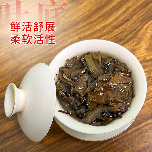 鼎茗荟丨十五年陈年白牡丹 福鼎白茶 2010年原料 100g  醇厚陈香，岁月知味 私藏级陈年老白茶 礼罐配手提袋 商品图4