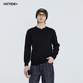 【断码清仓】HX 冬季圆领毛衫S107544292101